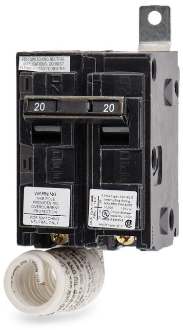 Siemens BG220 2 Pole Circuit Breaker