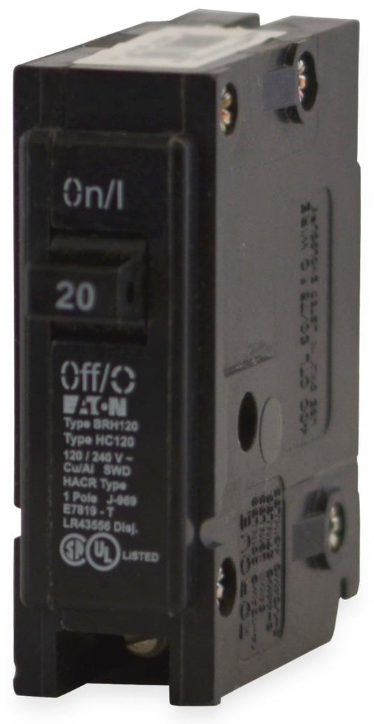 Eaton BRH120 1 Pole Circuit Breaker