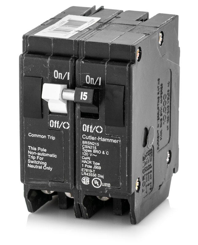 Eaton/Cutler-Hammer BRSN215 2 Pole Circuit Breaker