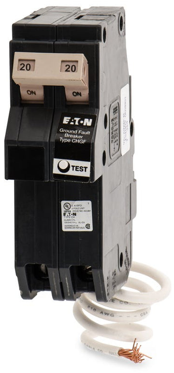 Eaton/Cutler-Hammer CH220GFT 2 Pole Circuit Breaker