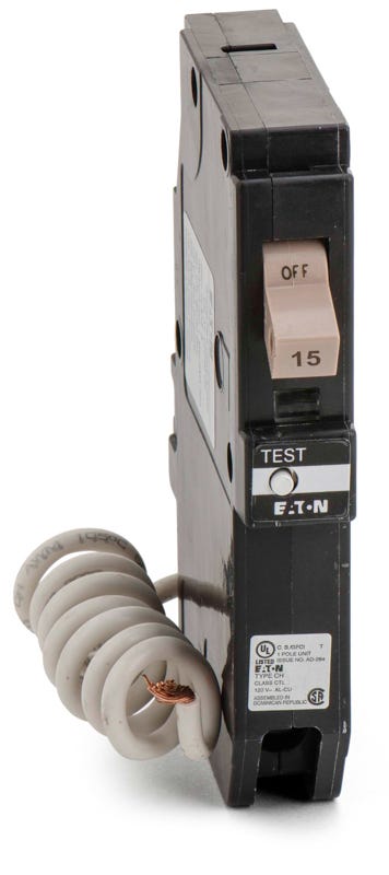 Eaton/Cutler-Hammer CHFGF115 1 Pole Circuit Breaker Ground Fault