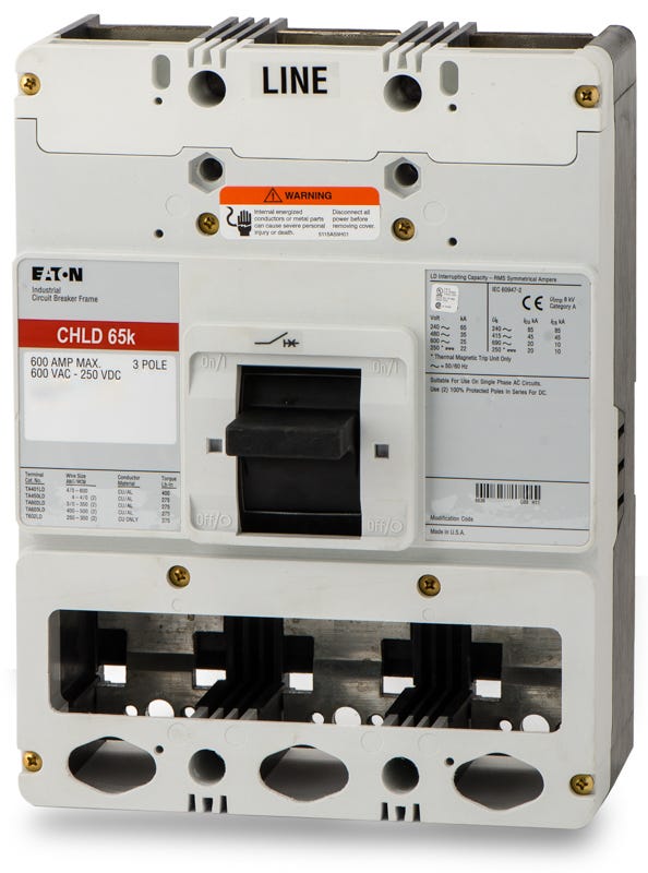 Eaton CHLD3600F Circuit Breaker Frame