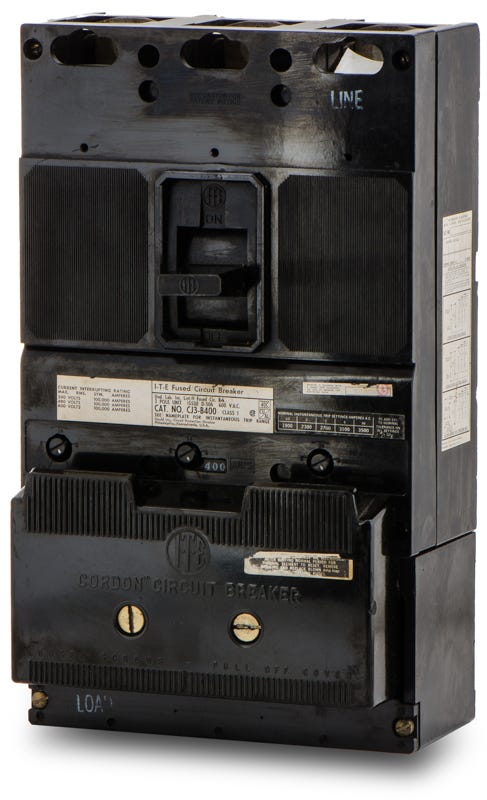 ITE Siemens CJ3B400 3 Pole Circuit Breaker