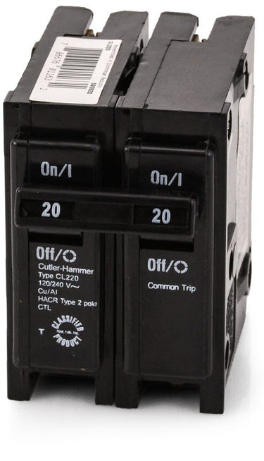 Eaton/Cutler-Hammer CL220 2 Pole Circuit Breaker