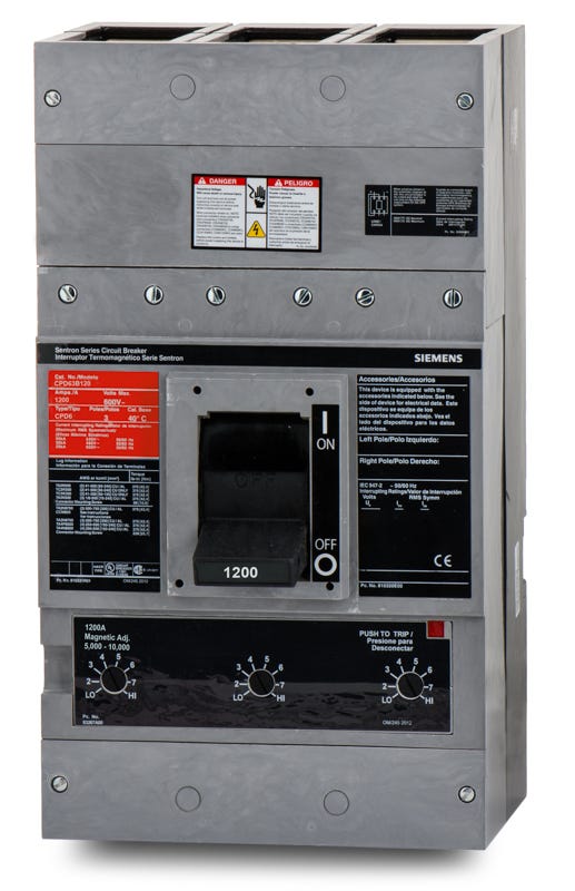 Siemens CPD63B120 3 Pole Circuit Breaker
