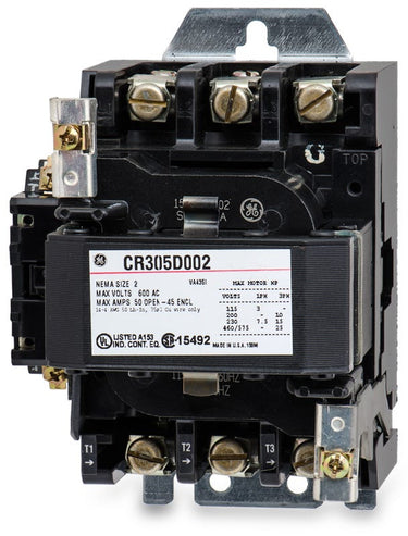 General Electric CR305D002 Non-Reversing Contactor