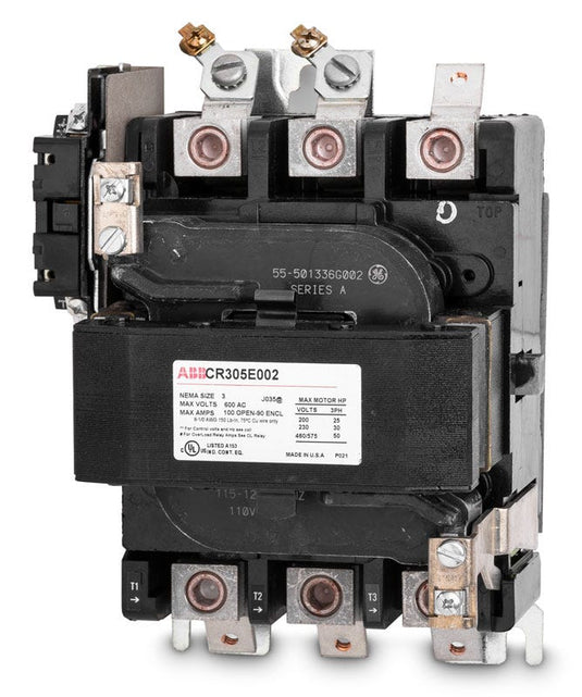 General Electric CR305E002 Non-Reversing Contactor
