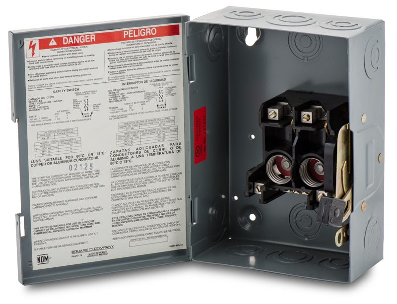 Schneider Electric D211N General Duty Safety Switch