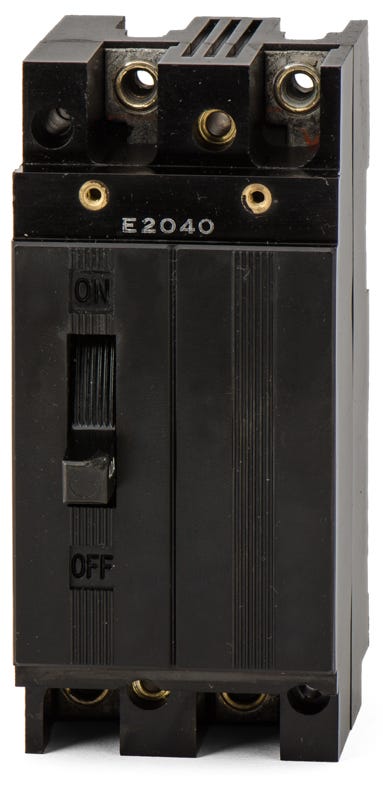 Westinghouse E2040 2 Pole Circuit Breaker