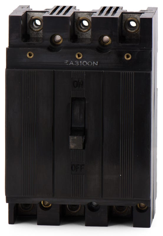 Westinghouse EA3100N 3 Pole Circuit Breaker