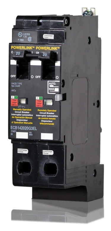 Square D ECB142020G3EL 1 Pole Circuit Breaker