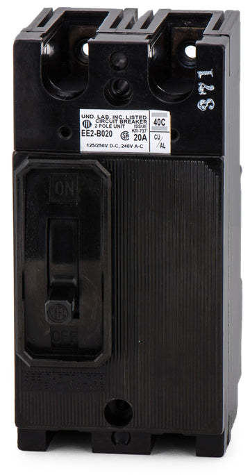 Siemens EE2B020 2 Pole Circuit Breaker