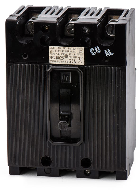 Siemens EE3B025 3 Pole Circuit Breaker