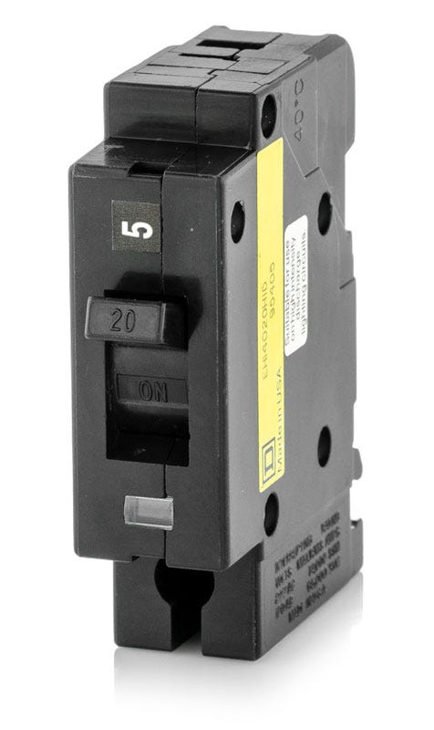 Square D EH14020HID 1 Pole Circuit Breaker