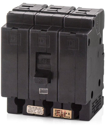 Square D EH34020 3 Pole Circuit Breaker