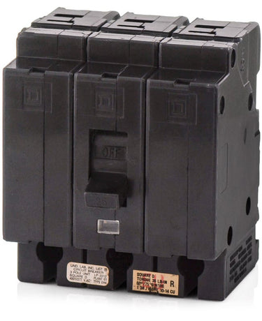 Square D EH34025 3 Pole Circuit Breaker