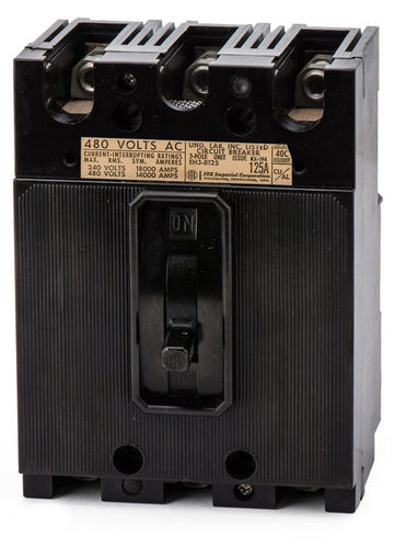 ITE Siemens EH3B125 3 Pole Circuit Breaker