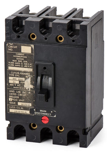 Eaton/Cutler-Hammer EHC3060 3 Pole Circuit Breaker