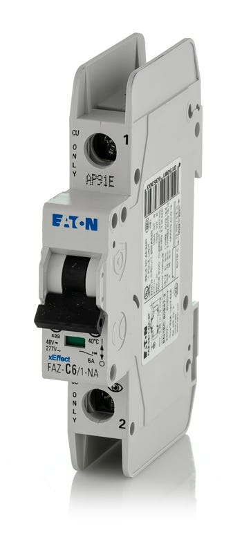 Eaton FAZ-C6/1-NA-SP 1 Pole Circuit Breaker