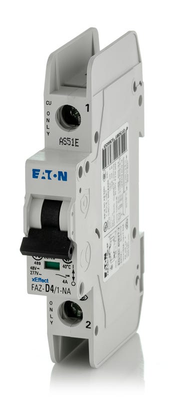 Eaton FAZ-D4/1-NA-SP 1 Pole Circuit Breaker