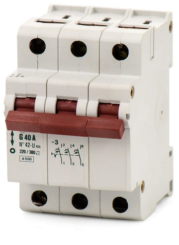Klockner Moeller FAZ-G40-3 1 Pole Circuit Breaker