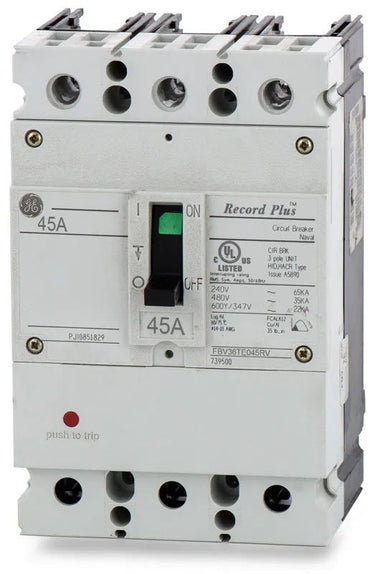 General Electric FBV36TE045RV 3 Pole Circuit Breaker