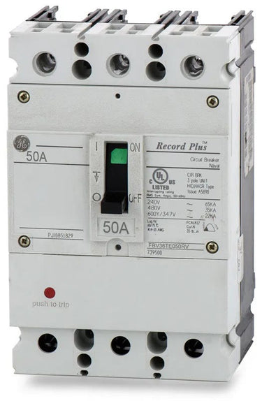 General Electric FBV36TE050RV 3 Pole Circuit Breaker