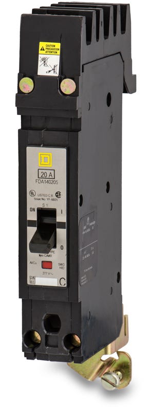 Square D FDA14020-5 1 Pole Circuit Breaker