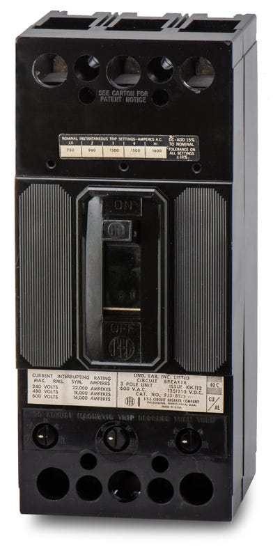 ITE Siemens FJ3B125 3 Pole Circuit Breaker