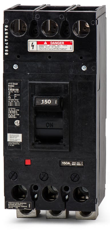 Siemens FJ63B150 3 Pole Circuit Breaker