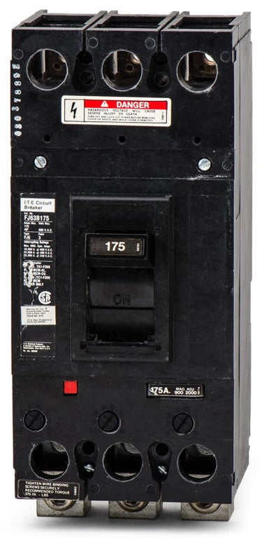 Siemens FJ63B175 3 Pole Circuit Breaker