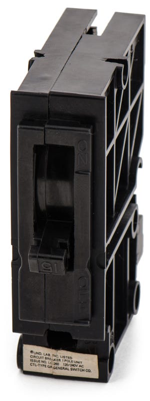 General Switch GA015 1 Pole Circuit Breaker