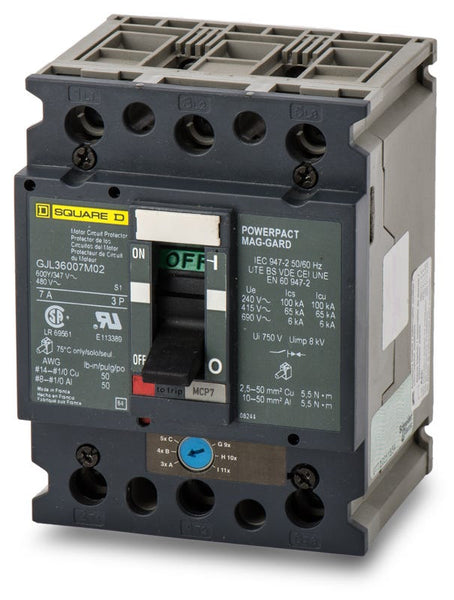 その他 squaretaerminal Square D KHP362251380 225A Circuit Breaker w/ Shunt & Aux