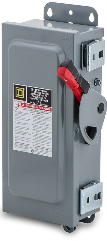 Square D H321AWK Safety Switch