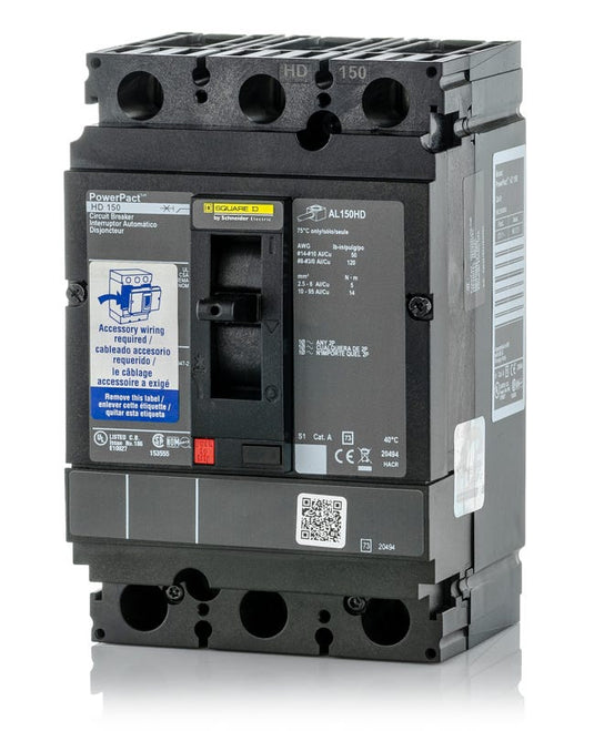 Square D HDL36110SA 3 Pole Circuit Breaker