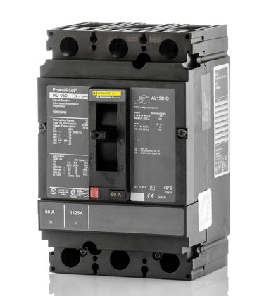 Square D HDM36060 3 Pole Circuit Breaker