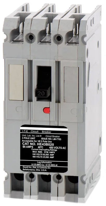 Siemens HE43B090 3 Pole Circuit Breaker