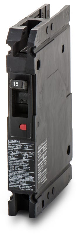 Siemens HED41B015L 1 Pole Circuit Breaker