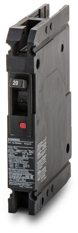 Siemens HED41B020L 1 Pole Circuit Breaker
