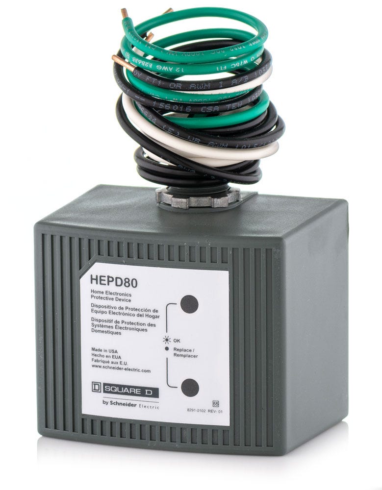 Square D HEPD80 Surge Protection Device