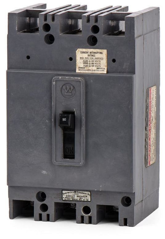 Eaton HFA3090 3 Pole Circuit Breaker