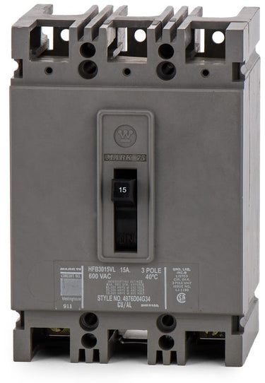 Eaton/Cutler-Hammer HFB3015VL 3 Pole Circuit Breaker