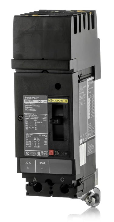 Square D HGA260302 2 Pole Circuit Breaker