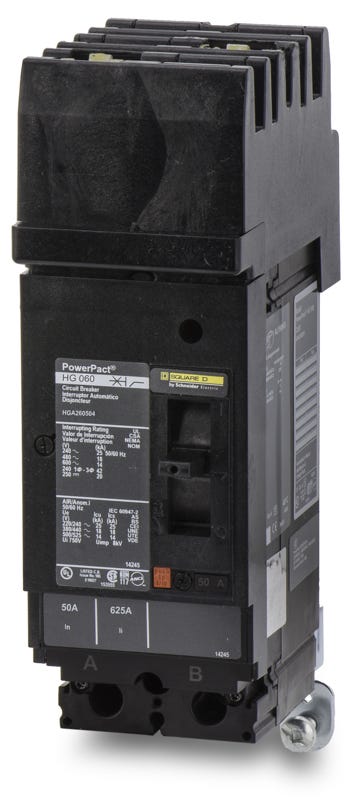Square D HGA260504 2 Pole Circuit Breaker