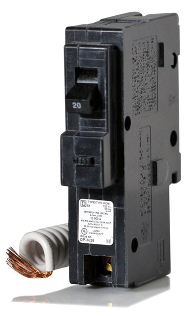 Square D HOM120EPD 1 Pole Circuit Breaker