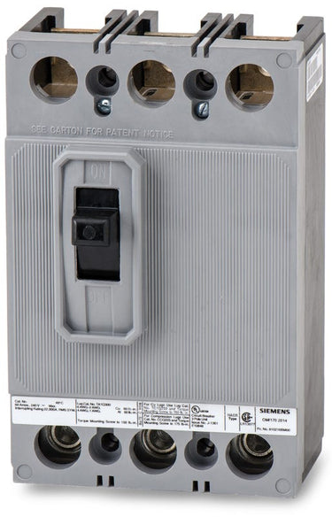 Siemens HQJ23B125H 3 Pole Circuit Breaker