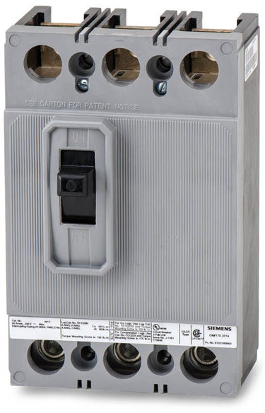 Siemens HQJ23B200 3 Pole Circuit Breaker