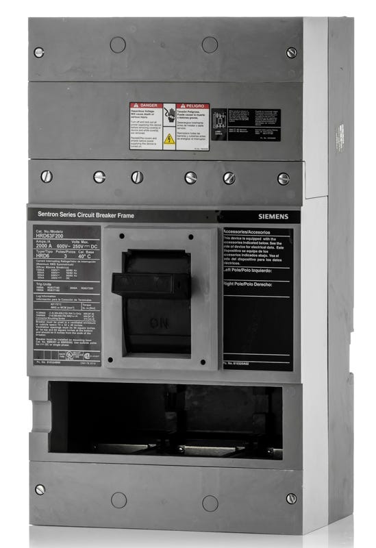 Siemens HRD63F200 3 Pole Circuit Breaker