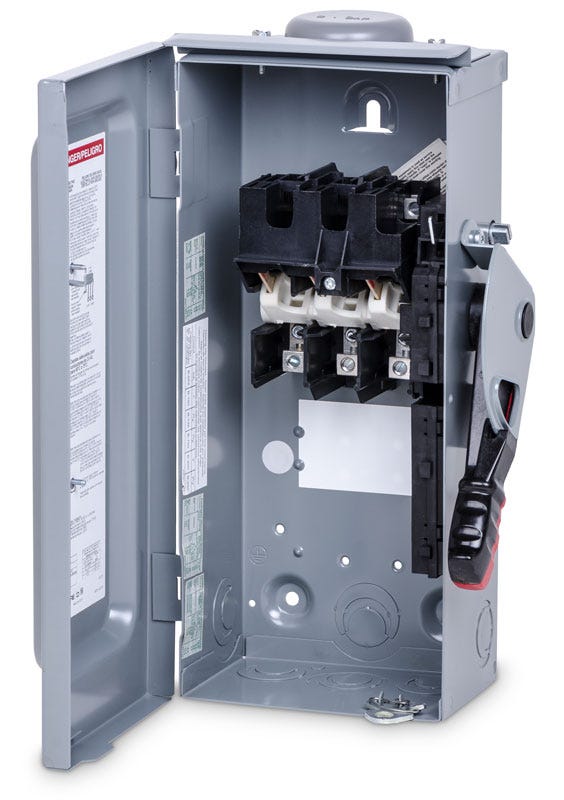 Square D HU361RBGL Safety Switch