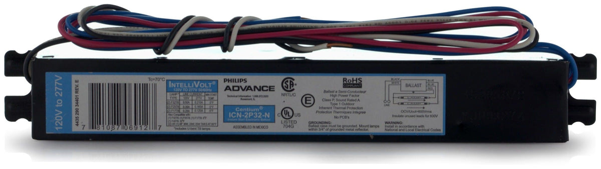 Philips Advance ICN-2P32-N Electronic Fluorescent Ballast